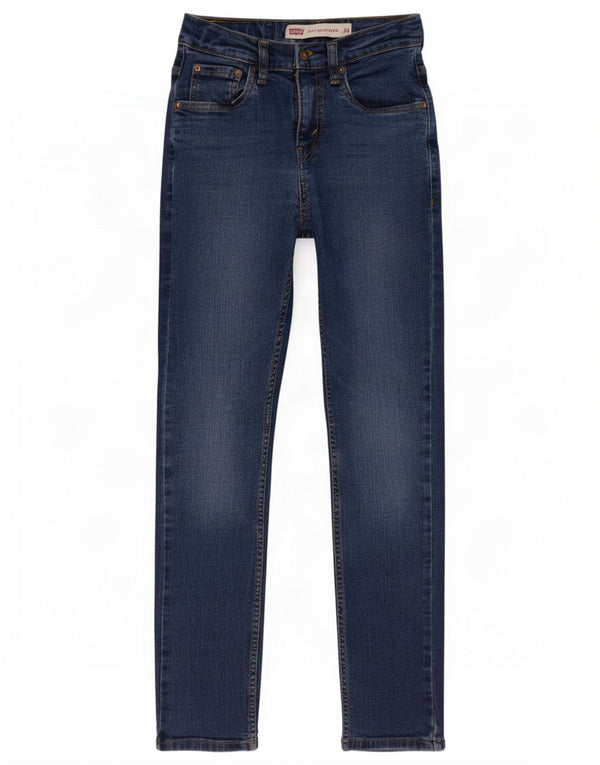 Levi's Boys 512 Slim Tapered Jeans 11-12 år W26 L29 Blå Bomuld