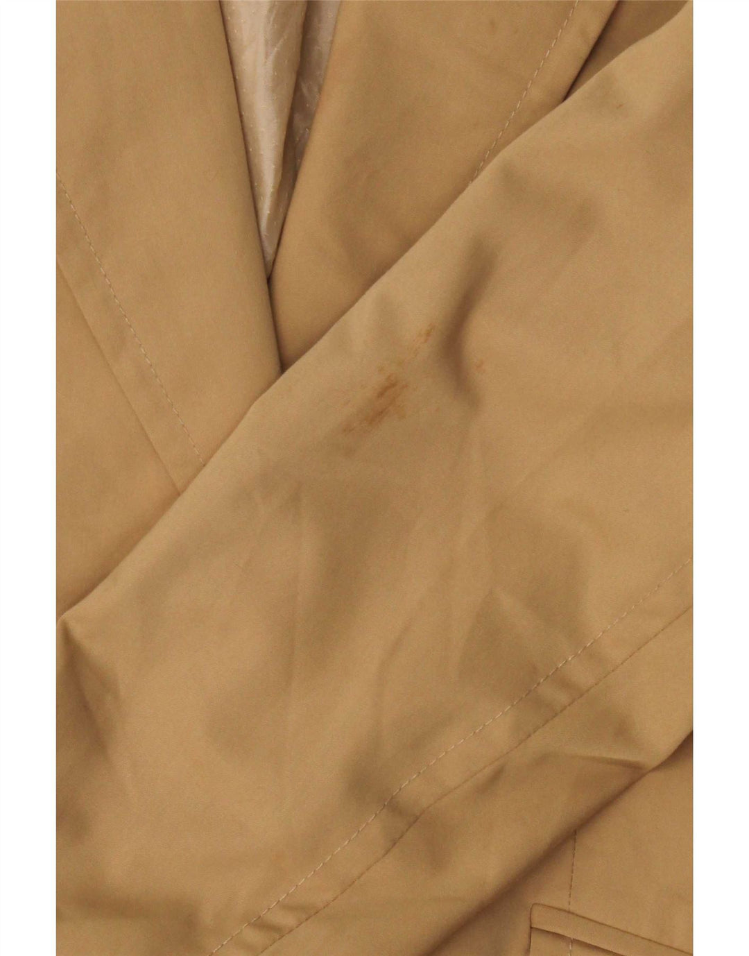 Oasis Dame 2 Button Blazer Jacket UK 12 Medium Beige Polyester Classic