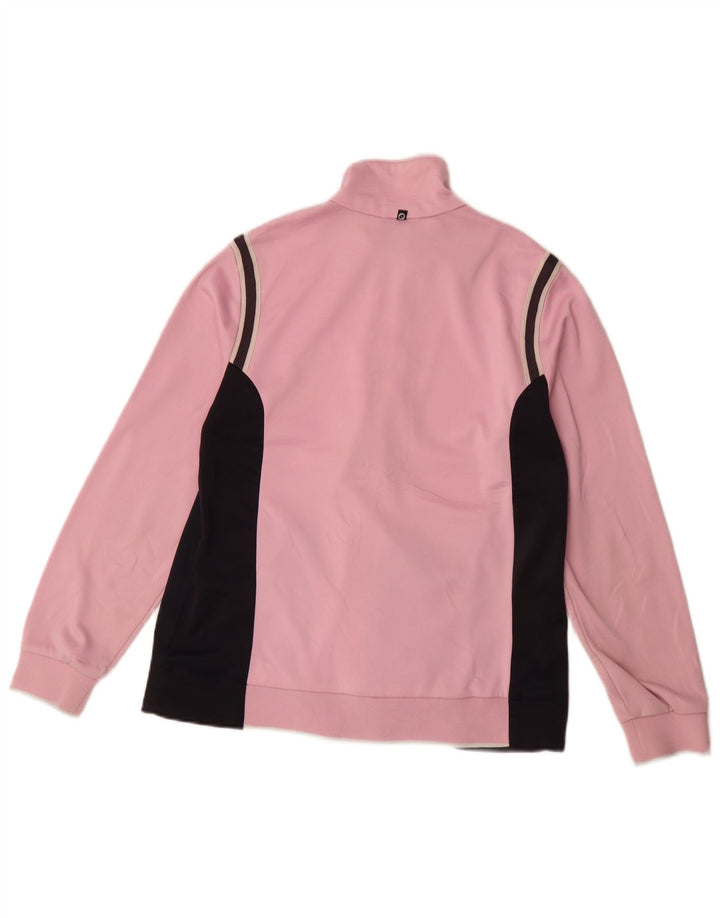 Lotto træningsdragt topjakke til kvinder UK 14 Medium Pink Colourblock