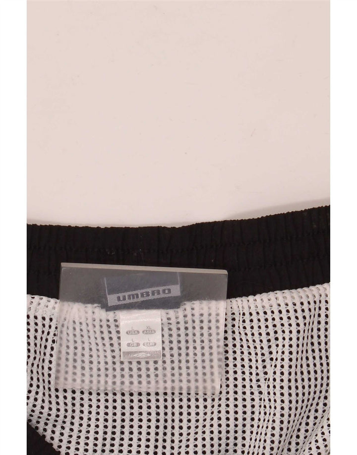 Umbro Herre Sportshorts Stor Sort Colourblock