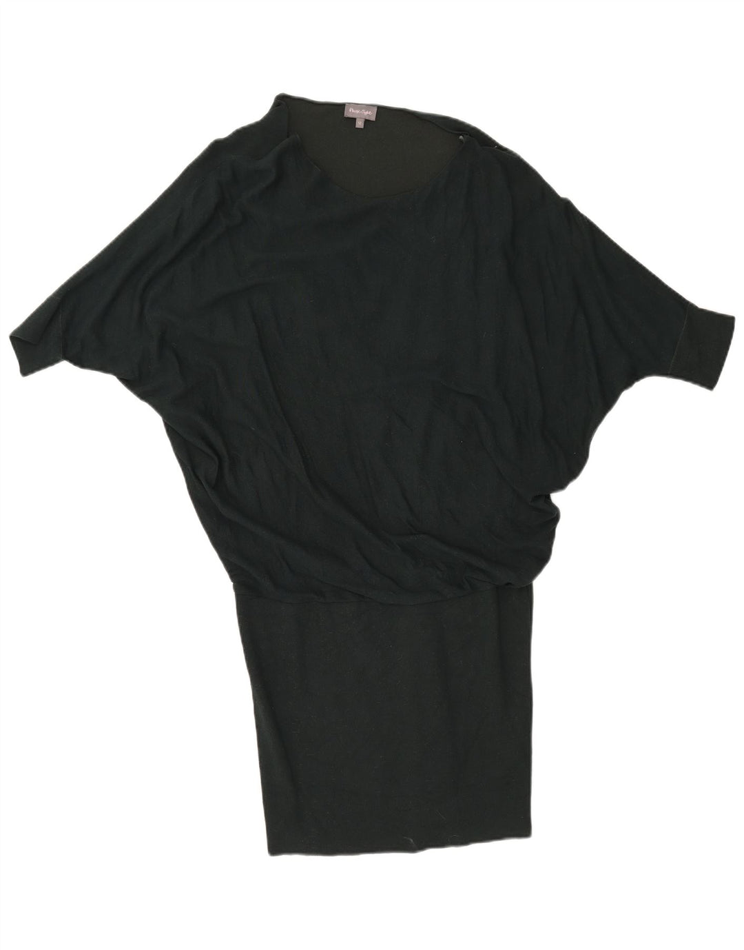 Phase Eight Womens Oversized Jumper Dress UK 12 Medium Green Viscose