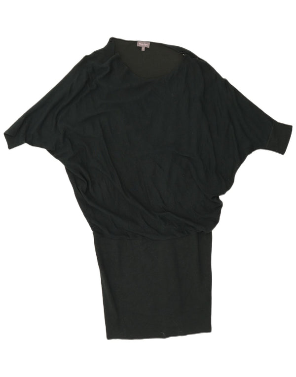 Phase Eight Womens Oversized Jumper Dress UK 12 Medium Green Viscose