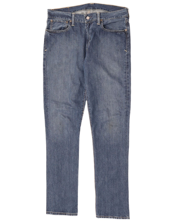 Polo Ralph Lauren Herre Skinny Jeans W32 L34 Blå Bomuld