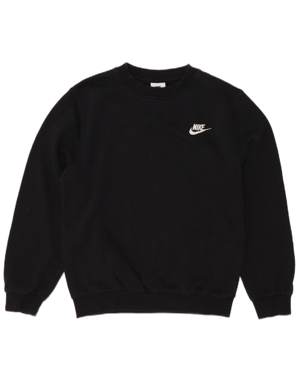 Adidas Boys Sweatshirt Jumper 12-13 år Stor Sort Bomuld