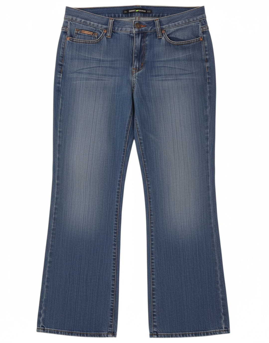 DKNY Womens Bootcut Jeans US 10 Large W32 L31 Blue Cotton