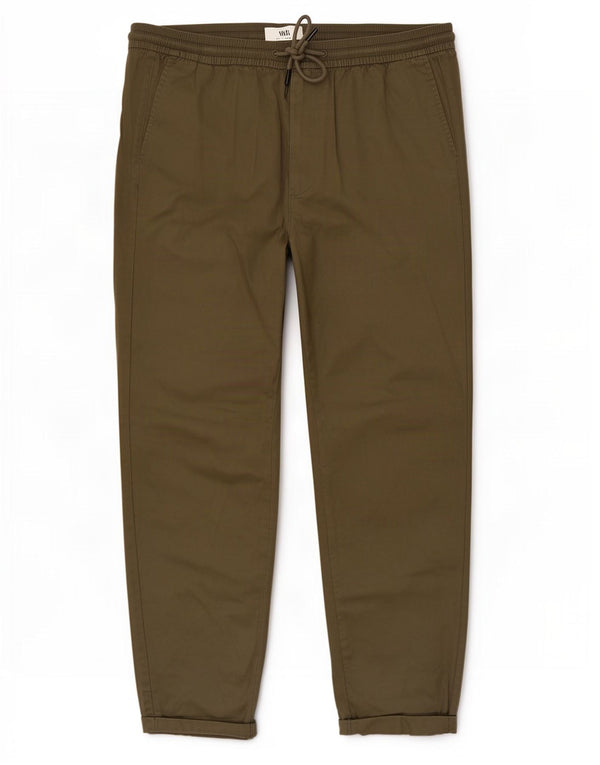 Marks & Spencer Herre tilspidsede bukser Large W38 L30 Khaki Cotton