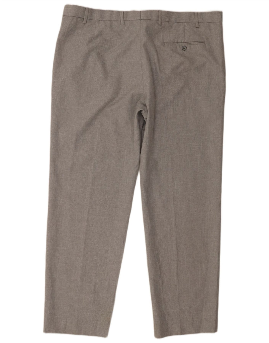 Marks & Spencer Herre Regular Suit Bukser W42 L31 Grå polyester