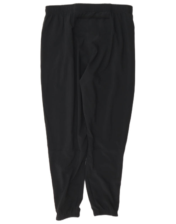 Nike Dame Dri Fit Træningsdragt Bukser Joggers UK 14 Large Navy Blue