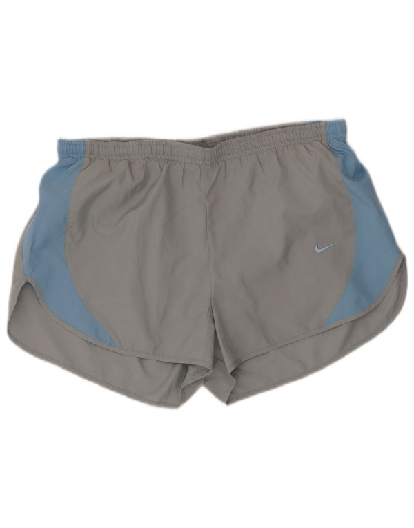 Nike Herre Dri Fit Sportshorts Medium Grey Colourblock Polyester