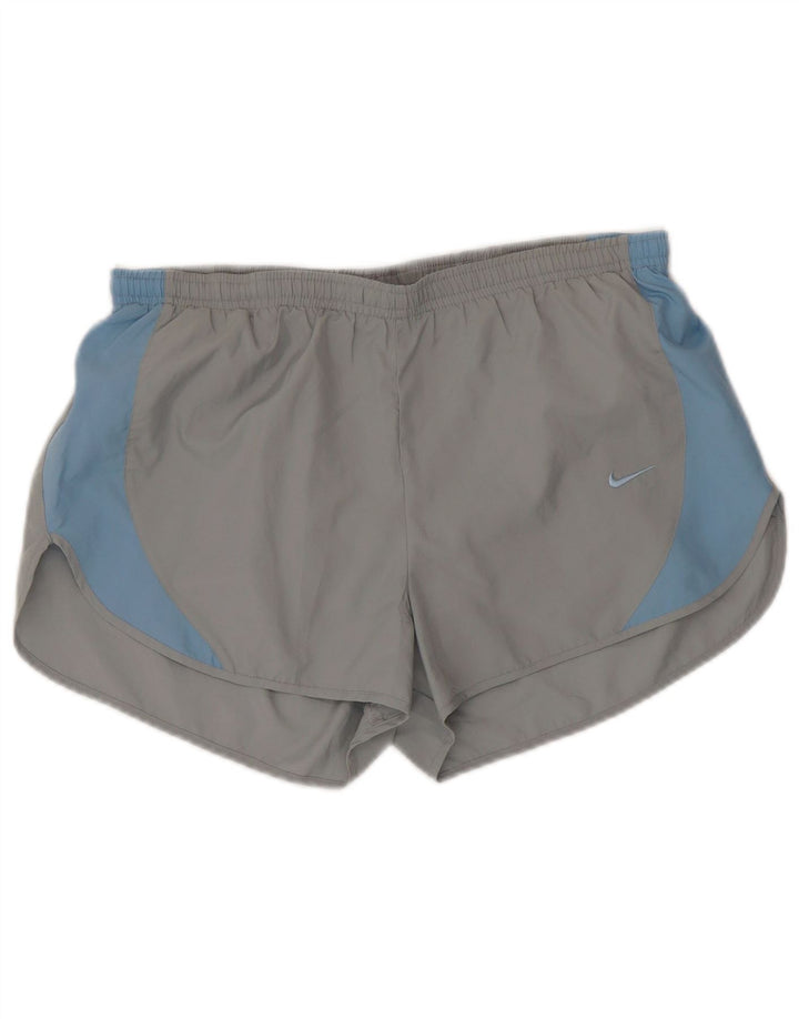 Nike Herre Dri Fit Sportshorts Medium Grey Colourblock Polyester