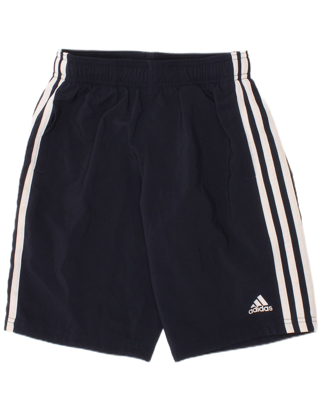 Adidas drenge sportsshorts 9-10 år marineblå polyester