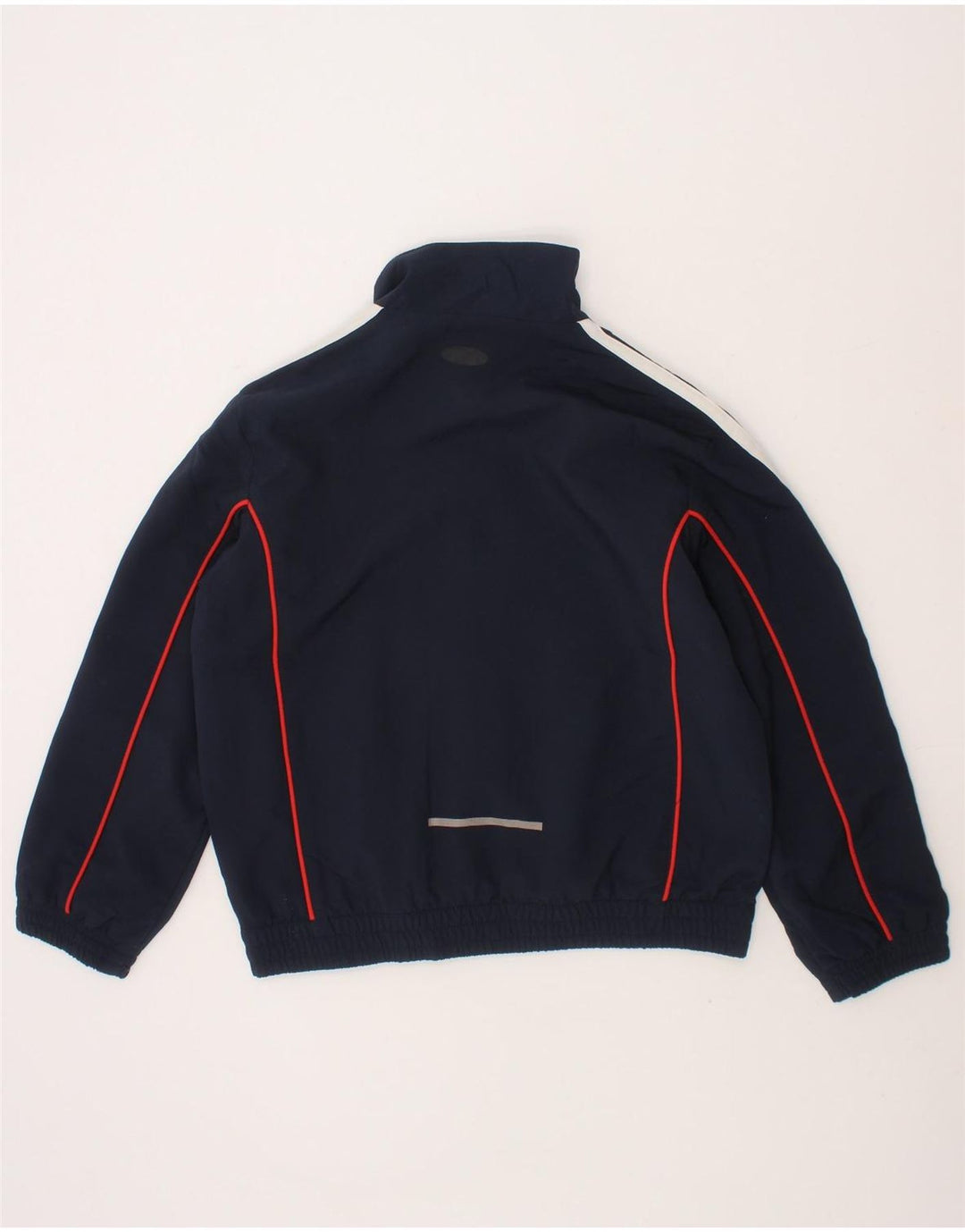 ADIDAS Boys Tracksuit Top Jacket 5-6 Years Navy Blue Polyester Vintage Adidas and Second-Hand Adidas from Messina Hembry 
