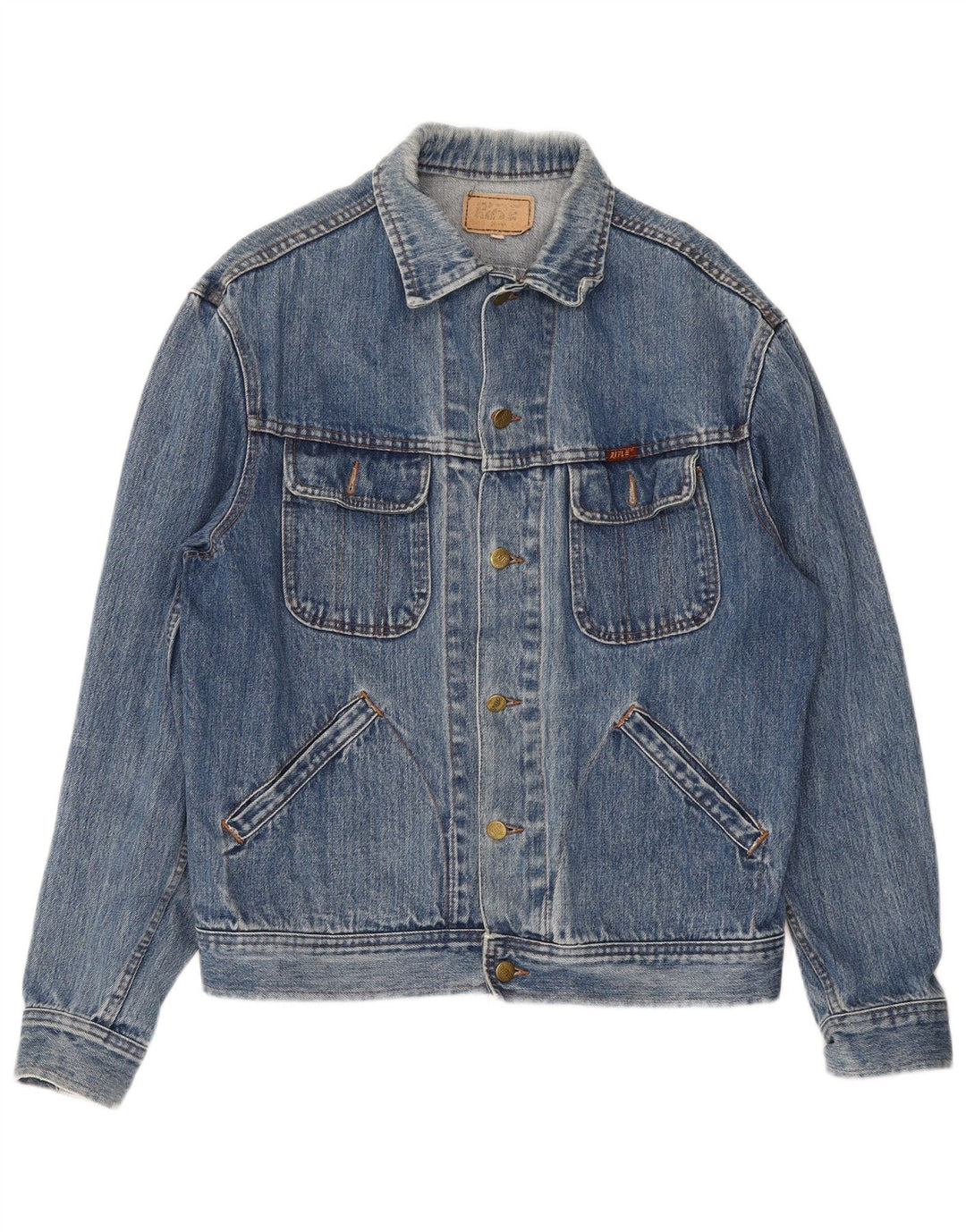 Rifle Herre denimjakke UK 40 Large Blue