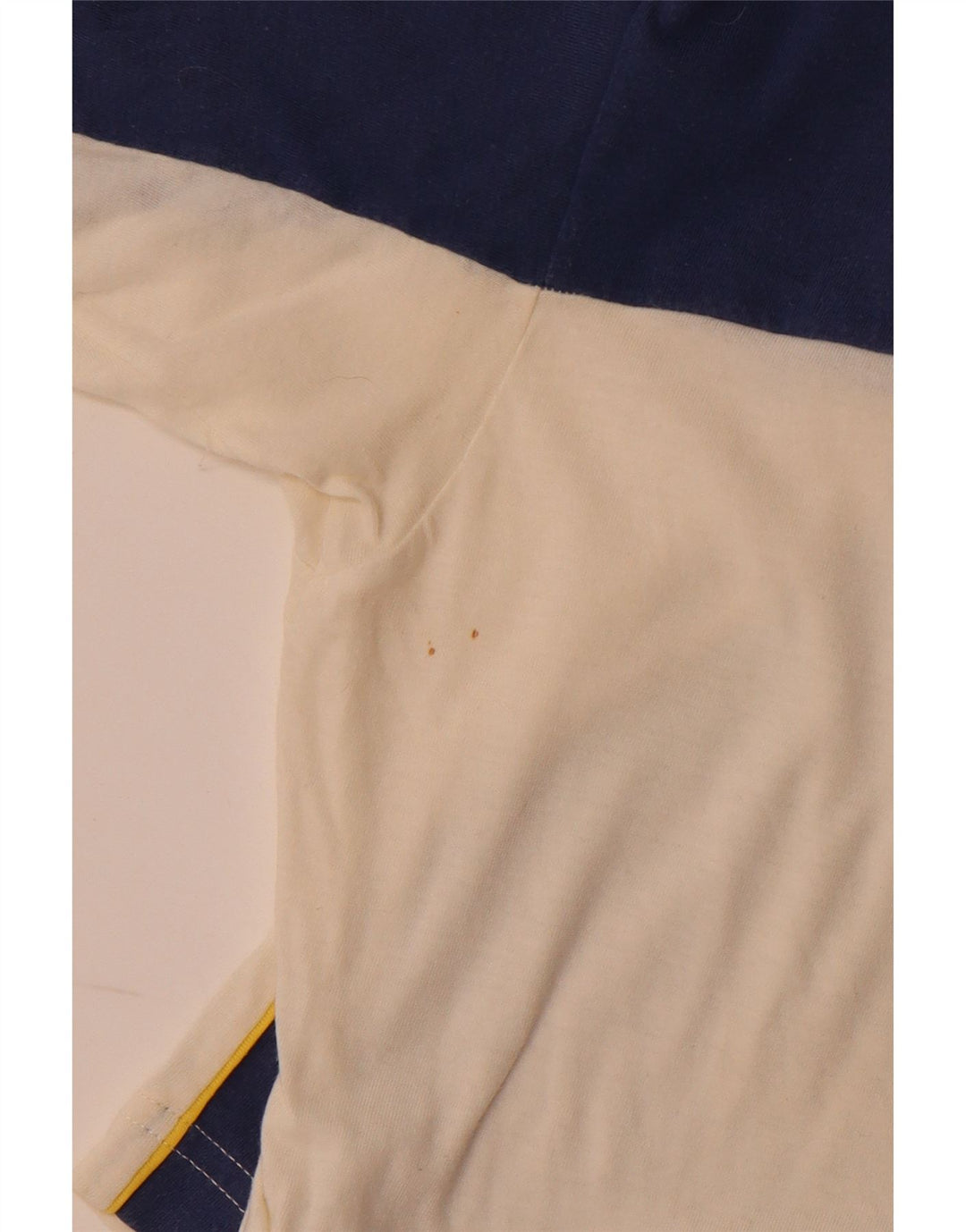 COLMAR Grafisk T-shirt til mænd mellem hvid Colourblock Cotton Sports