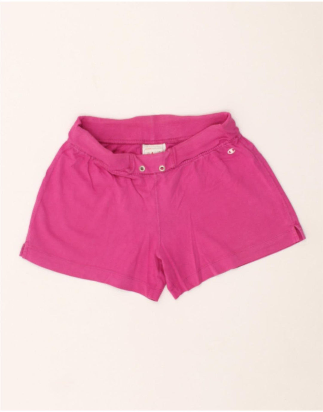 CHAMPION Womens Sport Shorts UK 10 Small Purple | Vintage Champion | Thrift | Second-Hand Champion | Used Clothing | Messina Hembry 