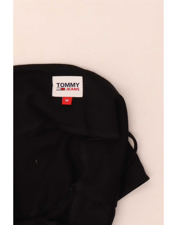 Tommy Hilfiger Dame Crop Halter Top UK 12 Medium Black