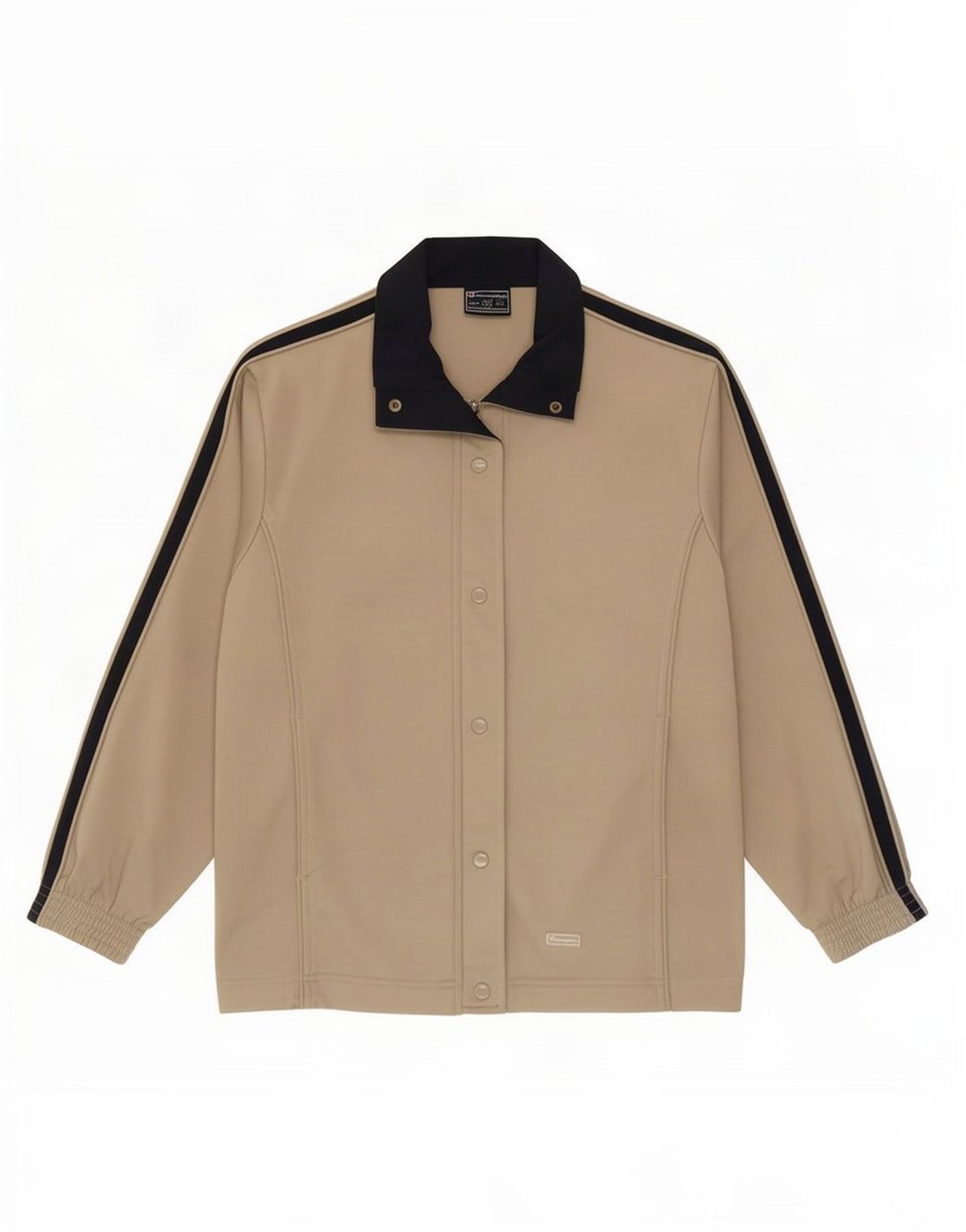 Champion Womens træningsdragt Topjakke UK 14 Medium Beige Colourblock