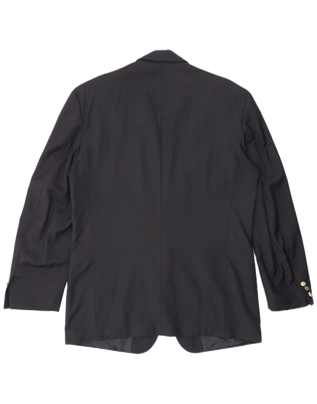 Yves Saint Laurent Herre 2-knaps blazerjakke IT 52 XL Marineblå Ny uld