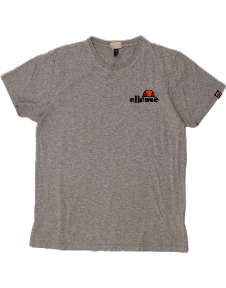 ELLESSE Mens T-Shirt Top Medium Grey Vintage Ellesse and Second-Hand Ellesse from Messina Hembry 