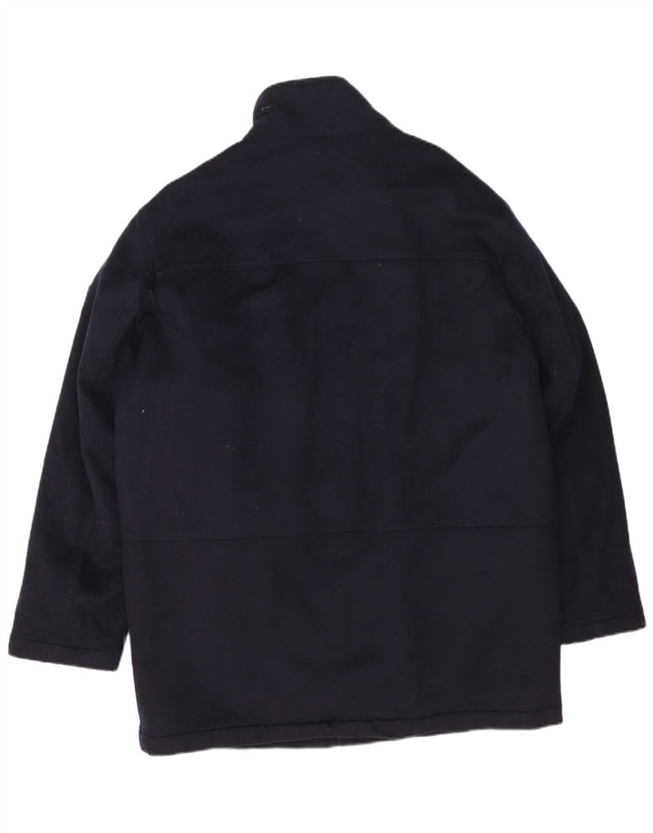 Amerigo Vespucci Herre Windbreaker Coat UK 40 Large Navy Blue