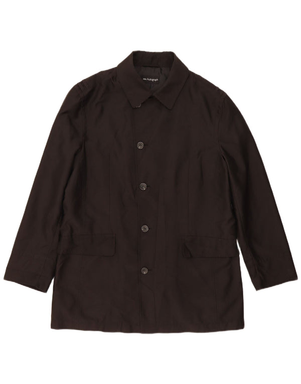 Marks & Spencer Mens Autograph Regular Fit Utility Jacket UK 40 Large Black