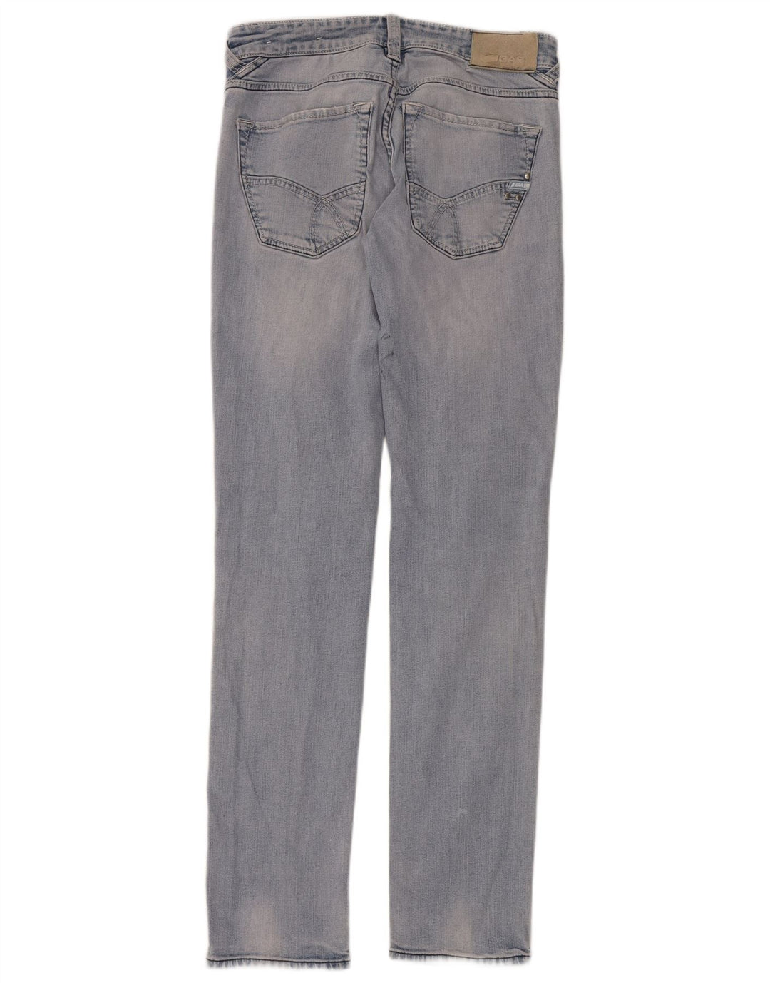 Gas Dame Slim Jeans W30 L34 Blå Bomuld