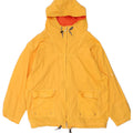 TIMBERLAND Regnjakke med hætte til mænd UK 40 Stor gul nylon