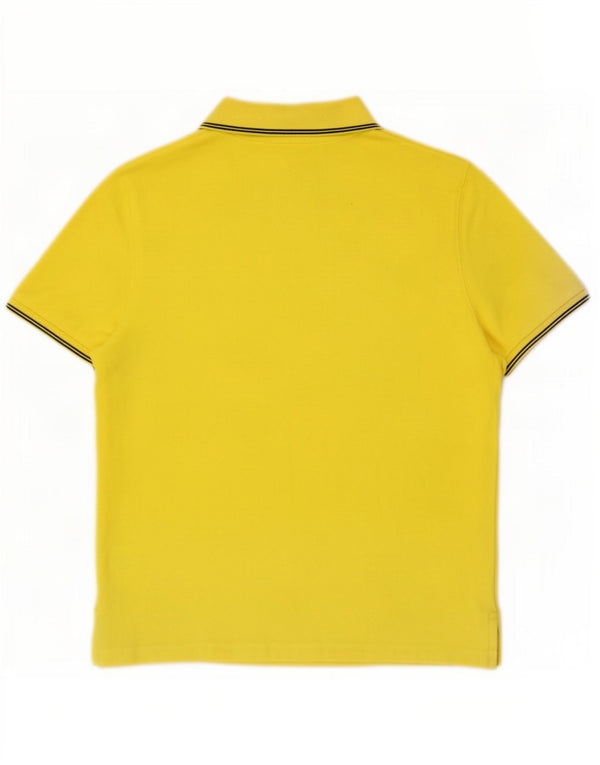Hugo Boss Boys Polo Shirt 13-14 År Lille Gul Bomuld
