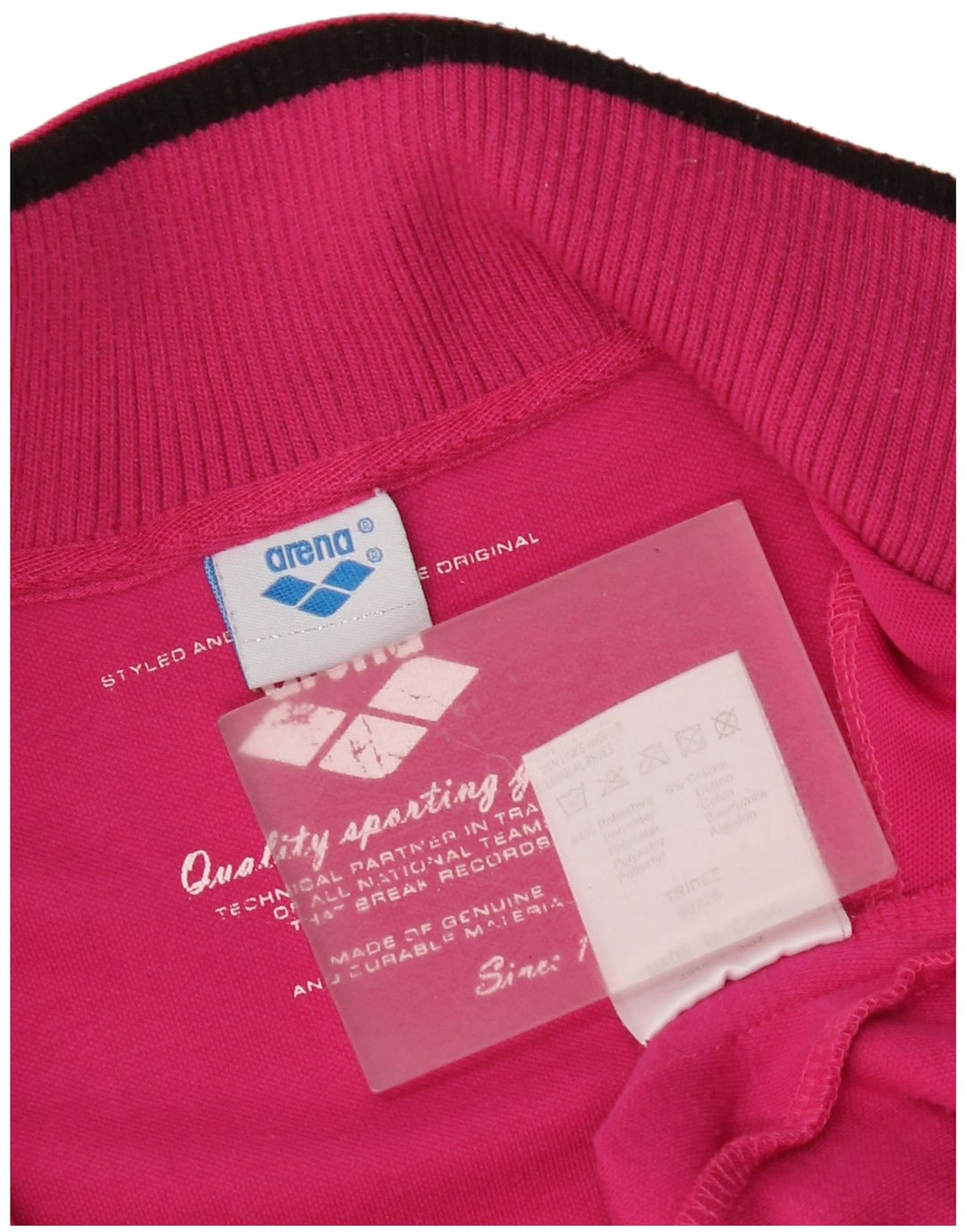 Arena Dame Grafisk Oversized træningsdragt Topjakke UK 6 XS Pink Polyester