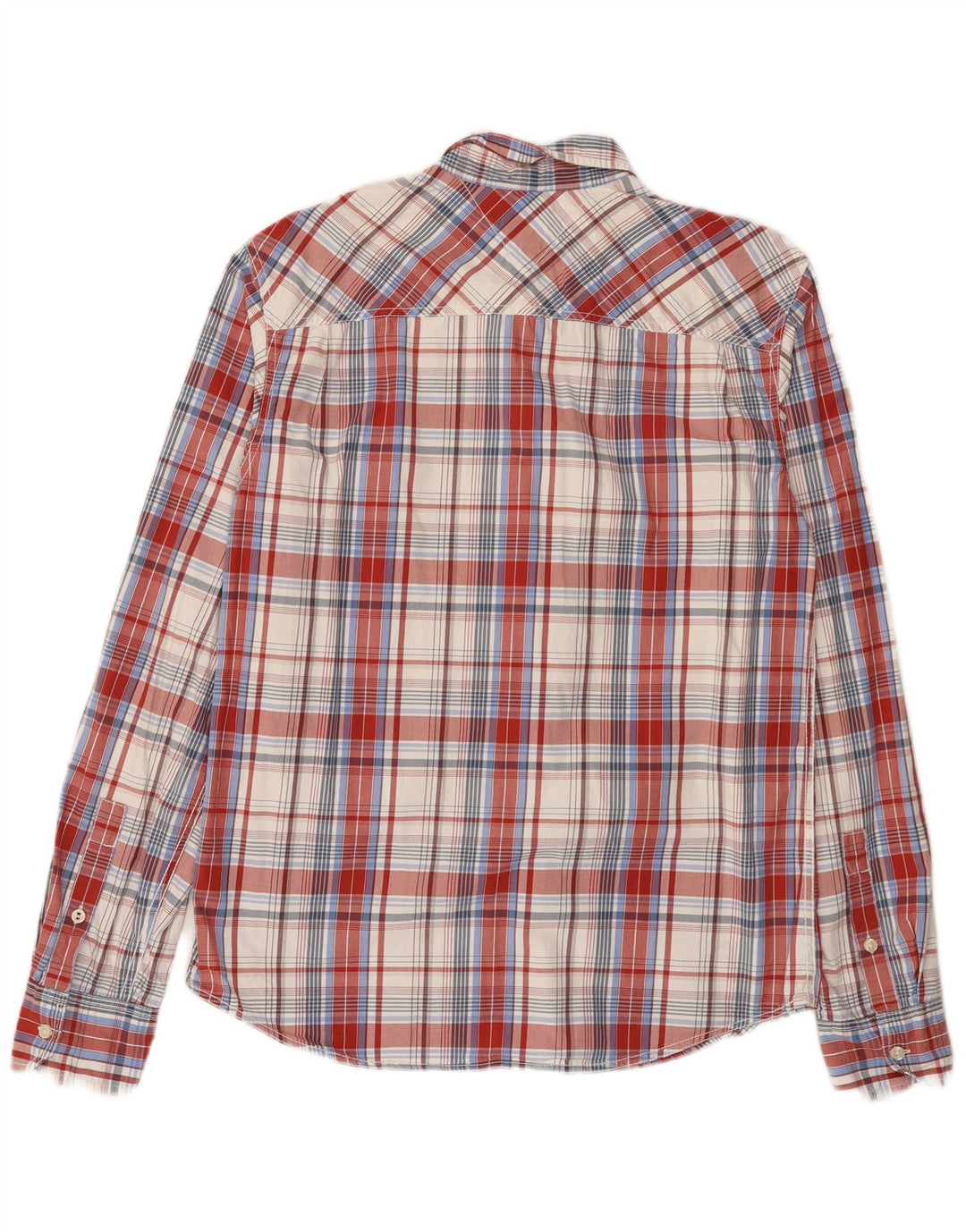 Tommy Hilfiger herre Slim Fit skjorte XL flerfarvet ternet bomuld