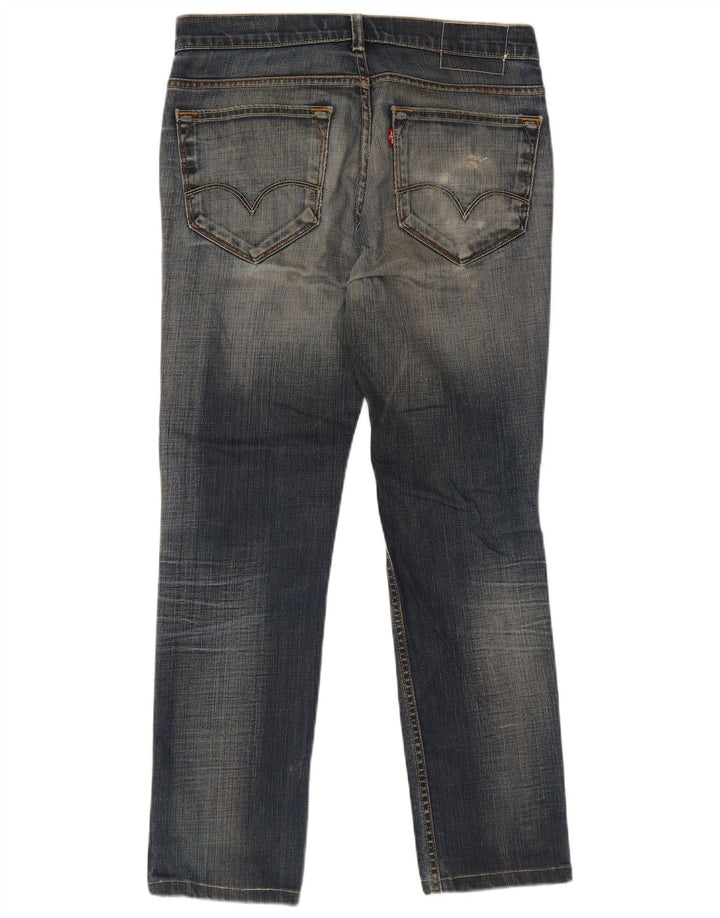 Levi's Herre 519 Slim Jeans W34 L30 Blå