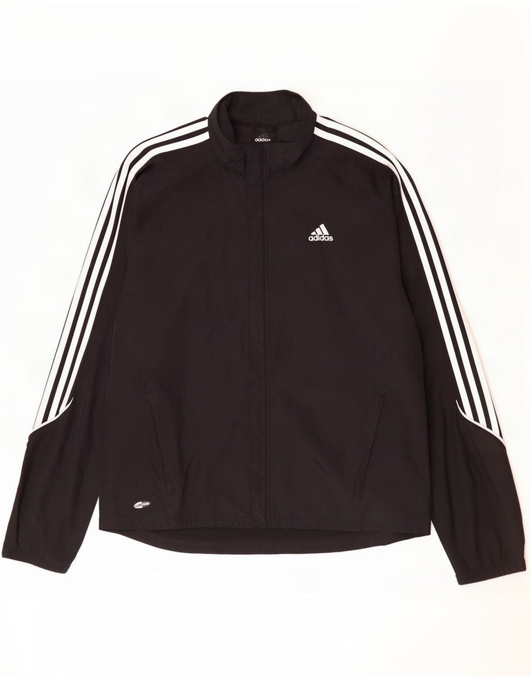 Adidas Herre Clima Proof Træningsdragt Top Jakke Stor Sort Polyester