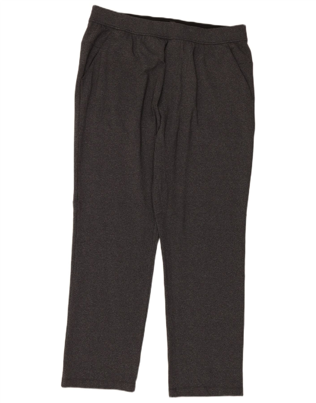 LULULEMON Womens Tracksuit Trousers UK 20 2XL Grey Nylon