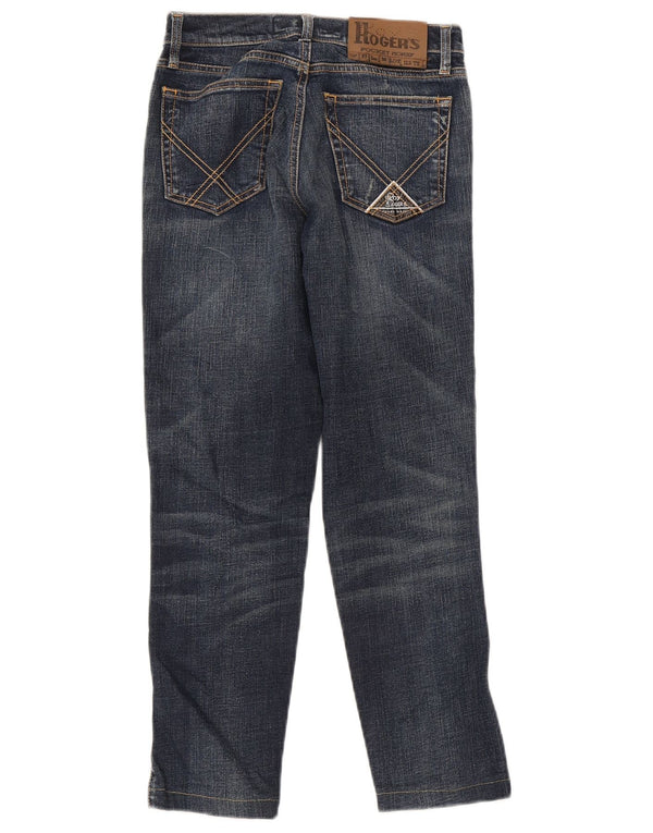 Roy Rogers Dame Slim Jeans IT 40 Small W27 L27 Blå Bomuld