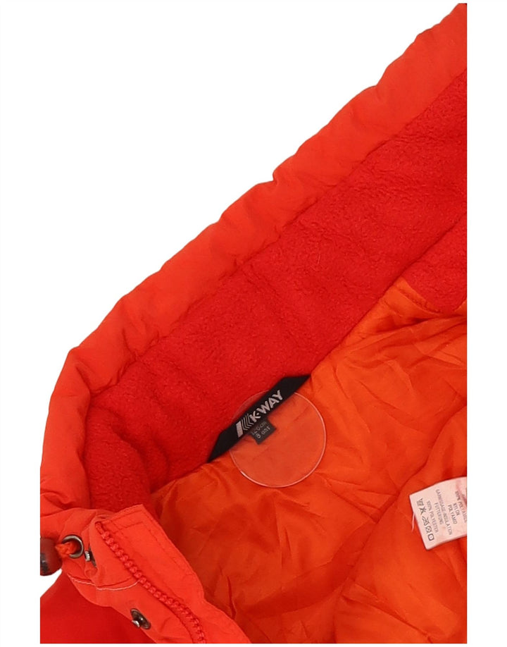 Vintage ski jumpsuit til drenge 7-8 år rød polyamid