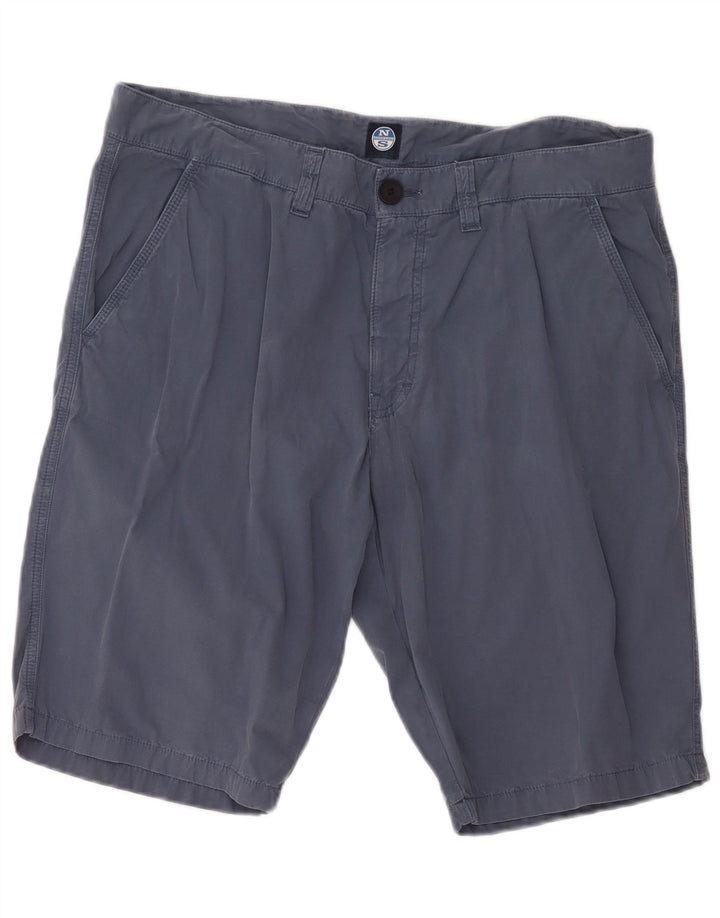 North Sails Herre Pegged Chino Shorts W36 Large Navy Blue