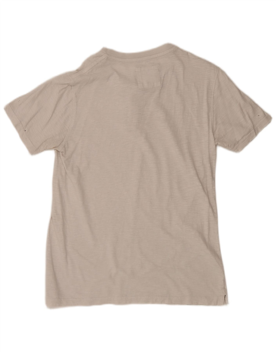 Fat Face Herre T-Shirt Top Medium Hvid Flecked
