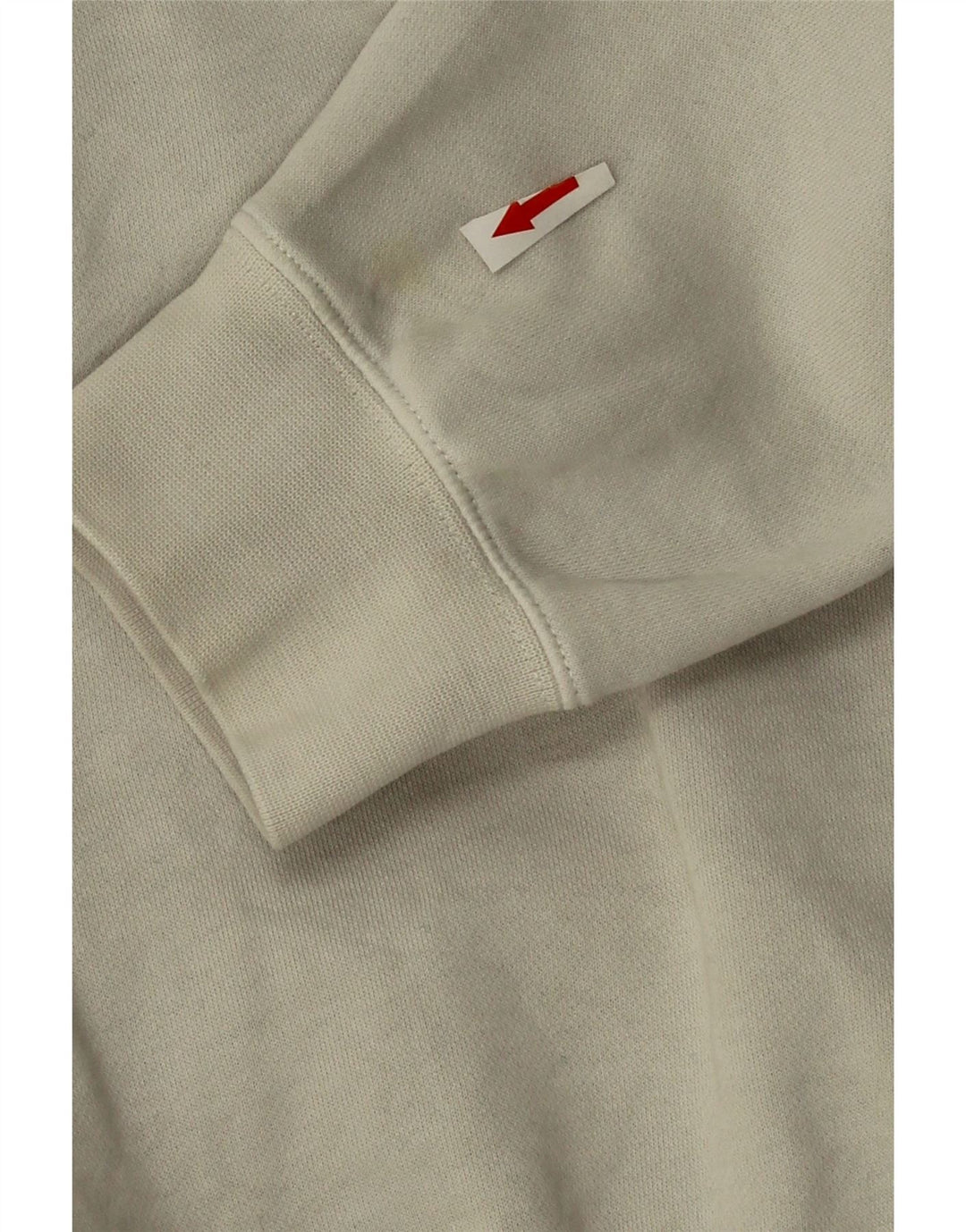 Nike Herre hættetrøje Jumper Large Off White Bomuld