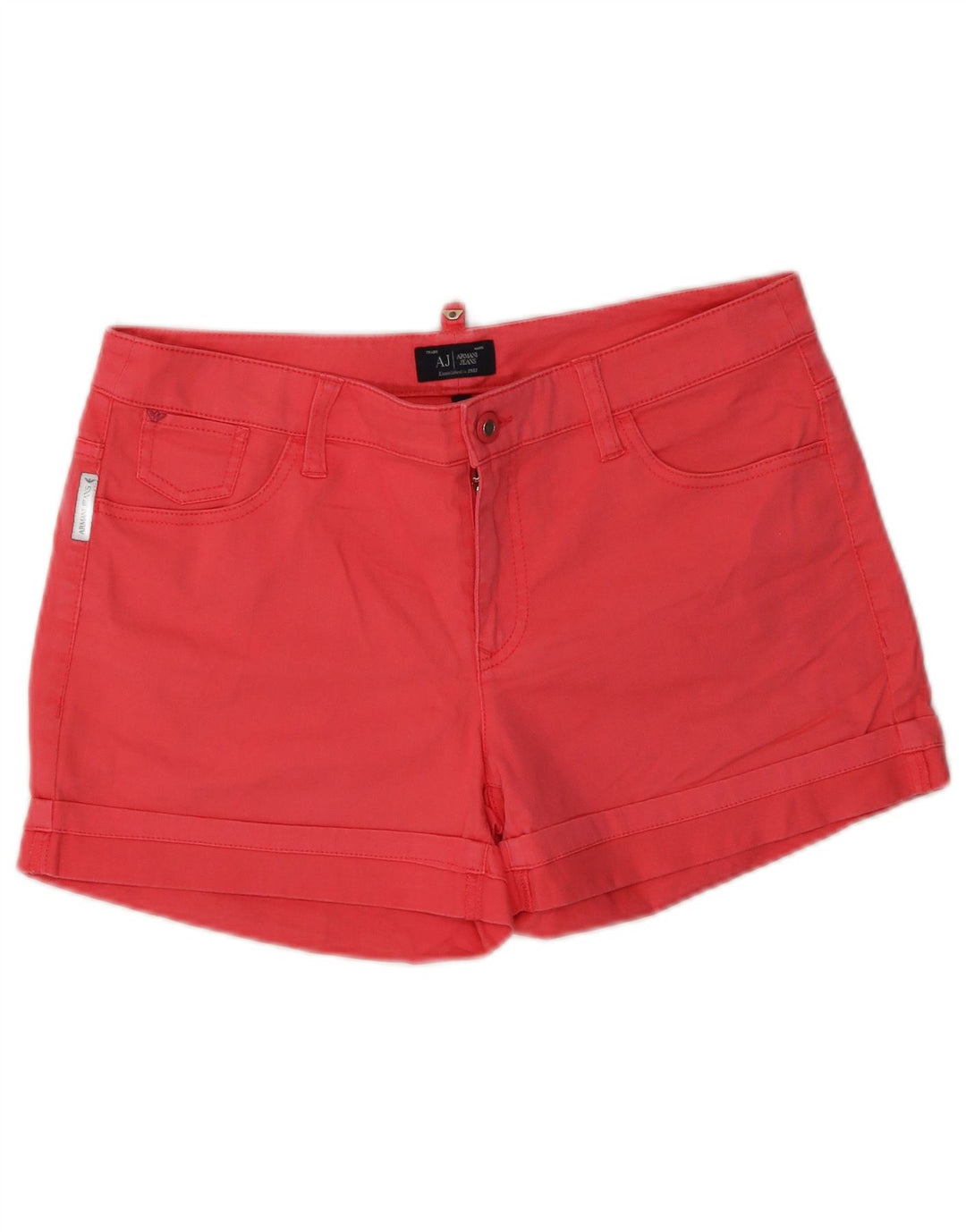 ARMANI Casual Shorts til kvinder W27 Small Pink