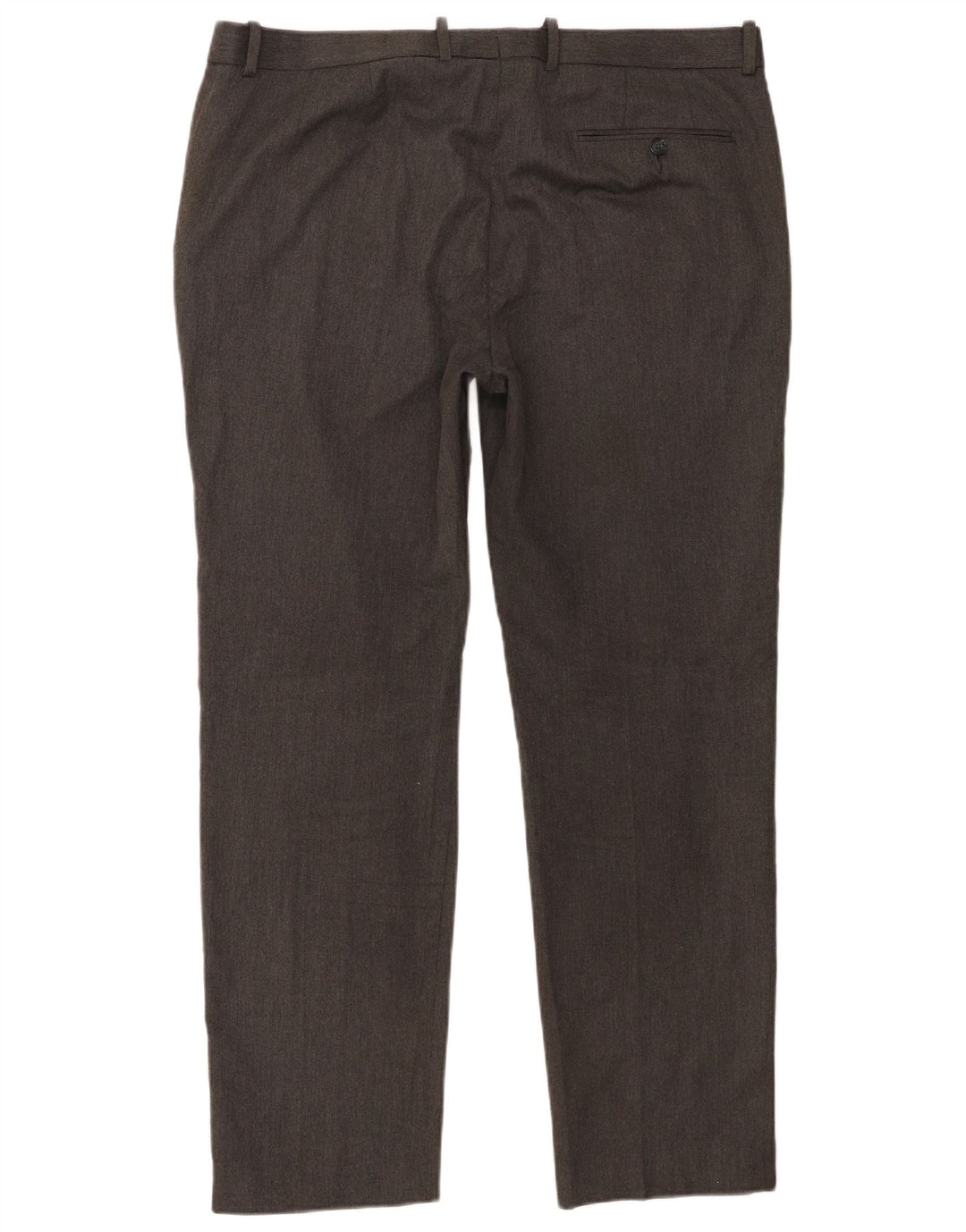 Marks & Spencer Herre Slim Fit Chino Bukser W38 L31 Grå Polyester