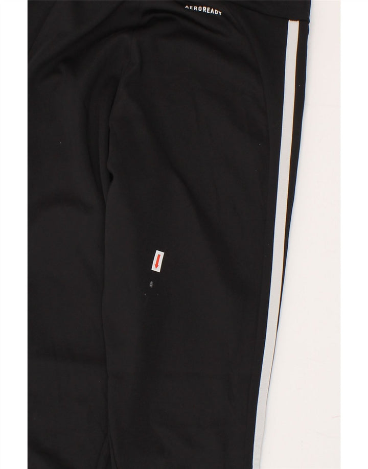 ADIDAS Womens Aeroready Leggings UK 4/6 XS Black Polyester Vintage Adidas and Second-Hand Adidas from Messina Hembry 
