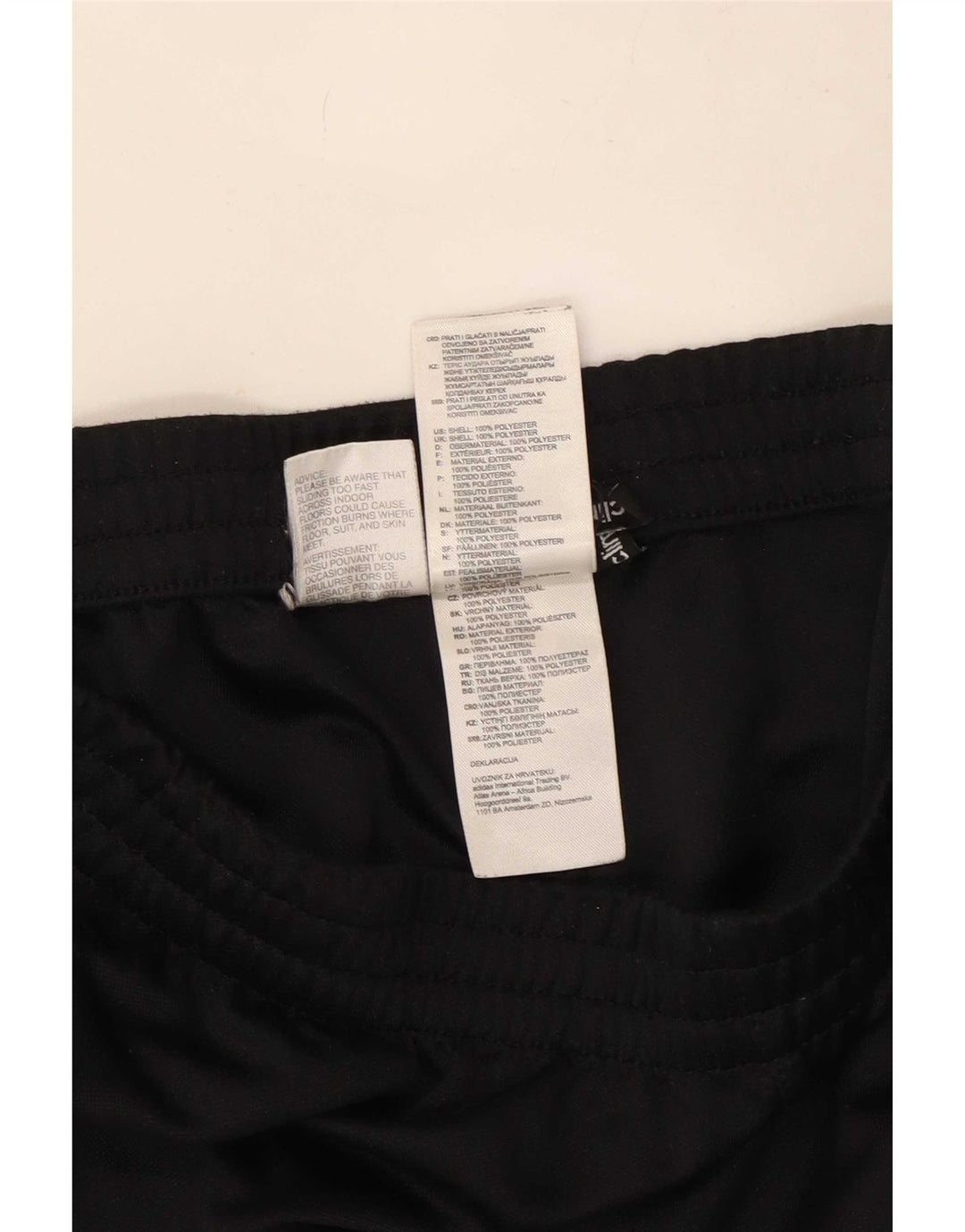 Adidas Træningsdragt bukser til mænd XL sort polyester
