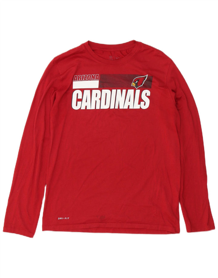 Nike Herre Arizona Cardinals Grafisk Top Langærmet Medium Rød Polyester
