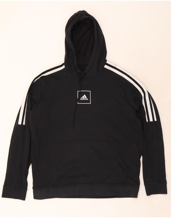 Adidas Herre hættetrøje XL Sort bomuld
