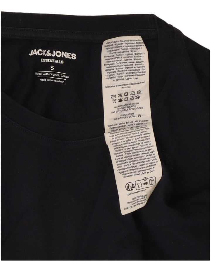 Jack & Jones herre T-shirt top lille marineblå bomuld
