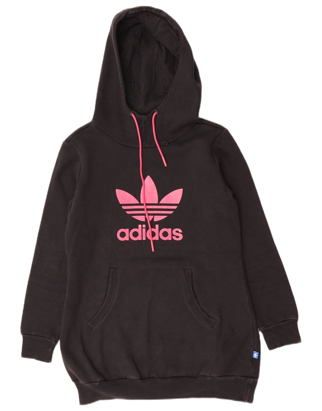 Adidas Grafisk hættetrøje til kvinder IT 46 Stor sort polyester