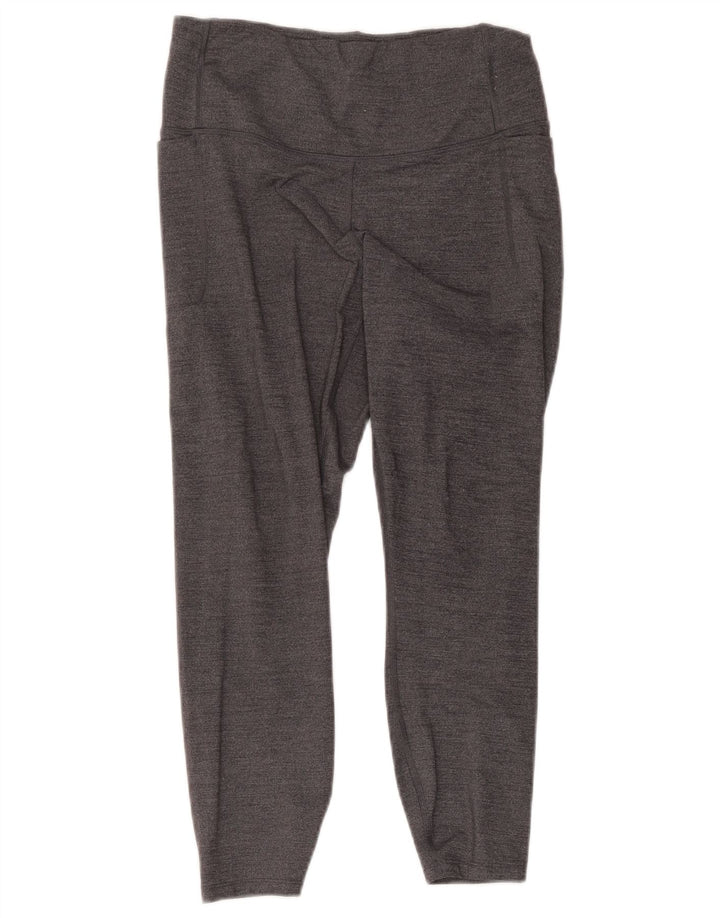 Under Armour Dame Capri Leggings UK 12 Medium Grå