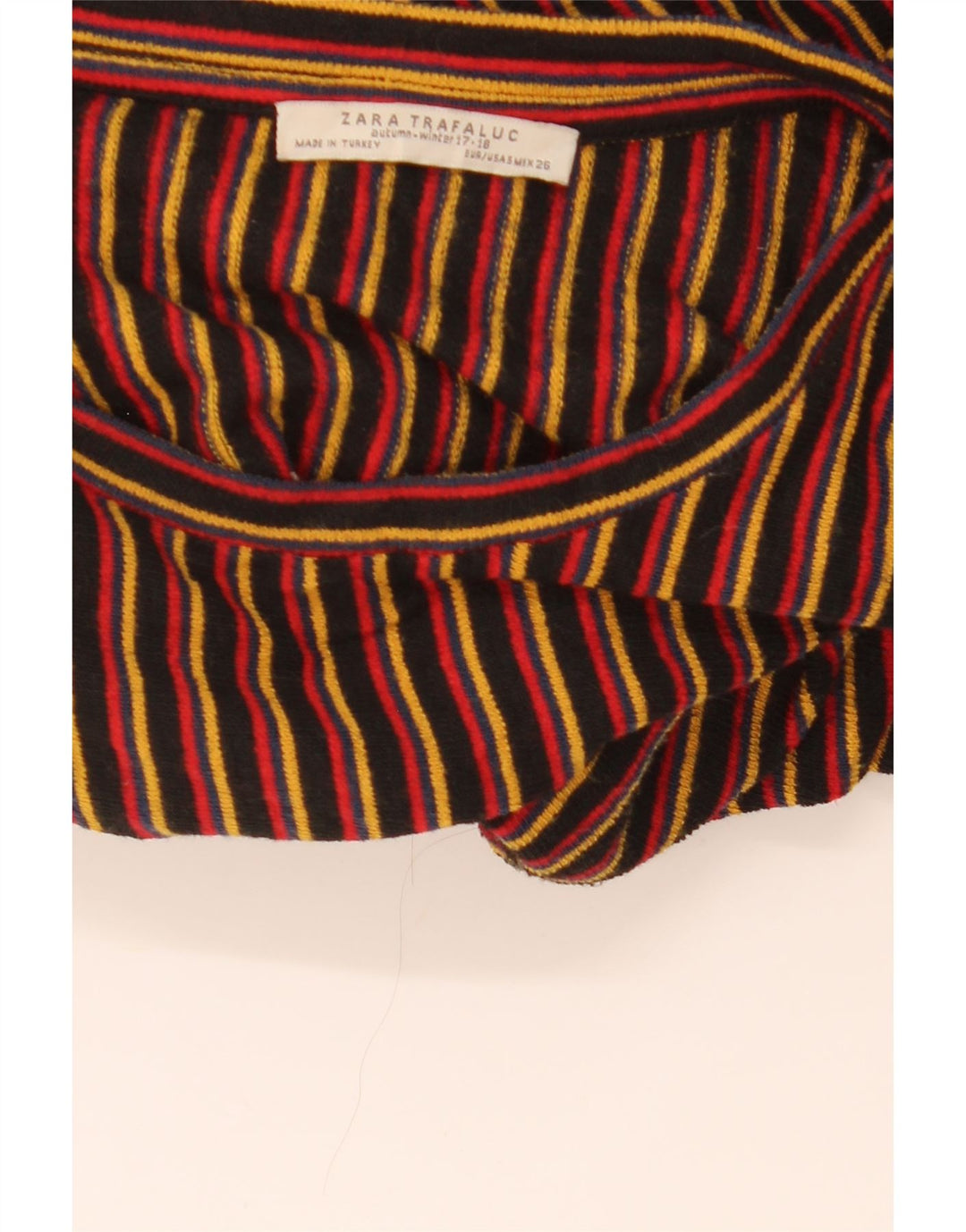 Zara Womens Shift Dress UK 10 Small Multicolored Striped