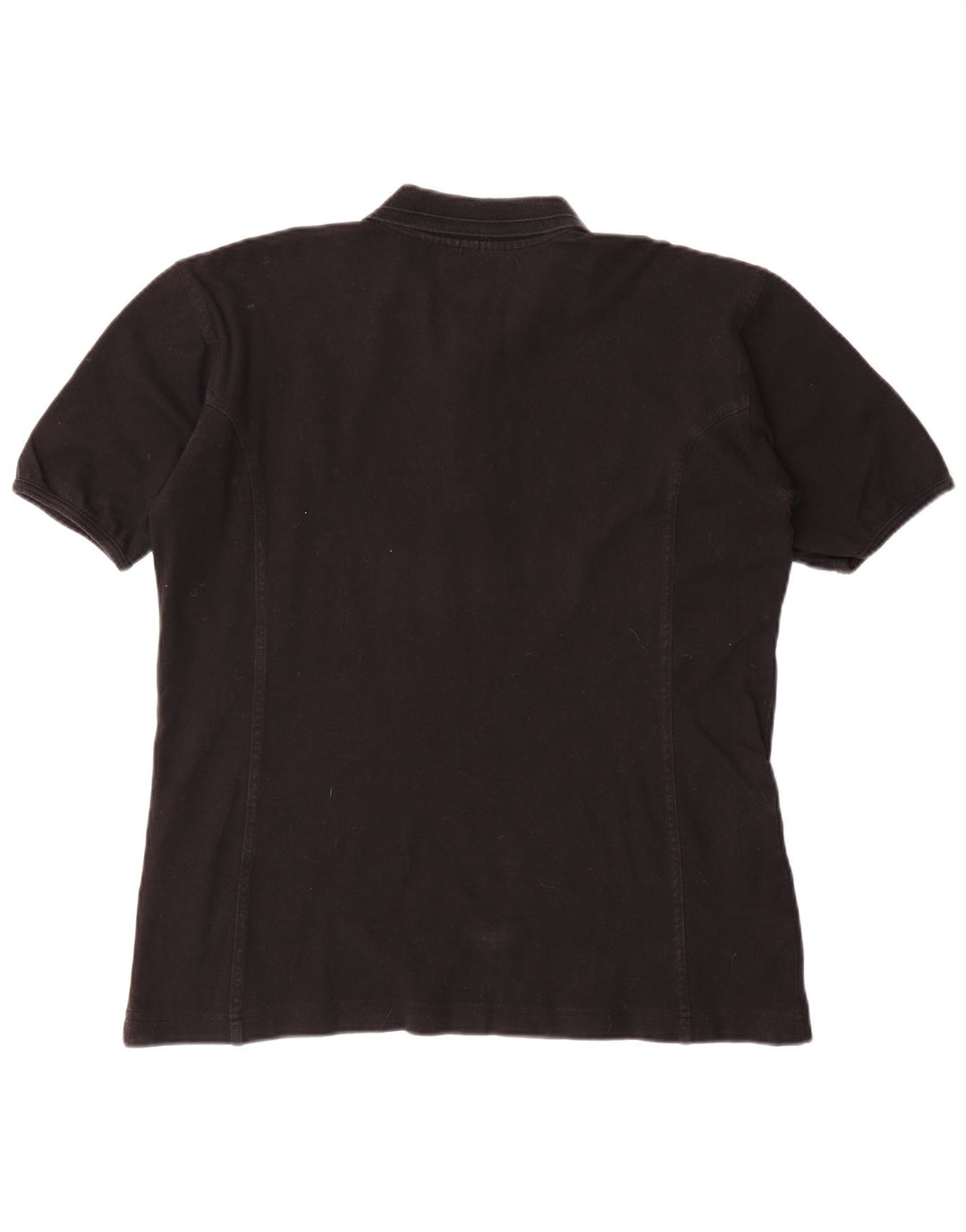 Puma Dame Polo Shirt UK 16 Stor Sort Bomuld
