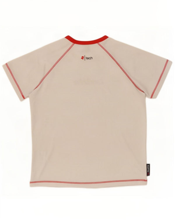 Invicta drenge grafisk t-shirt top 11-12 år stor hvid polyester